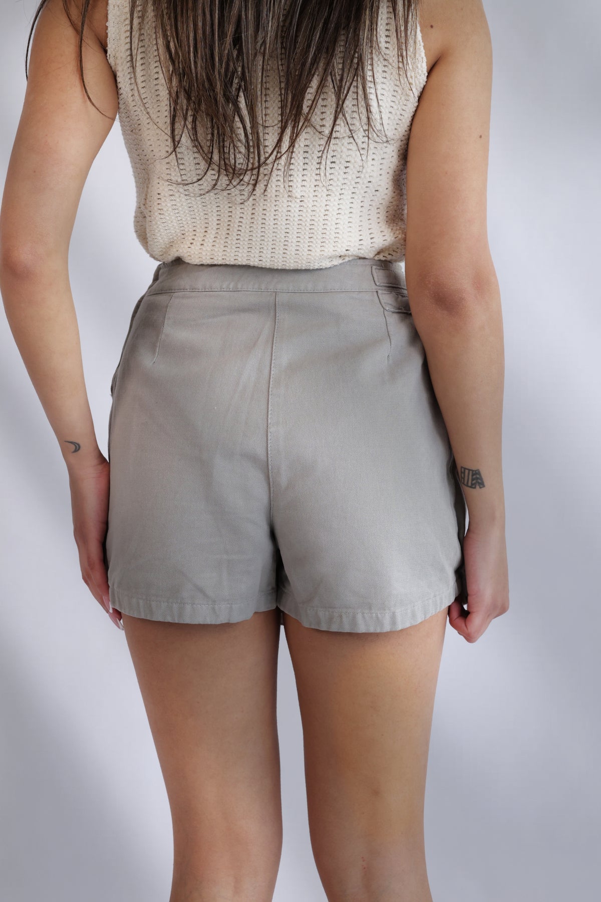 Pleated skort