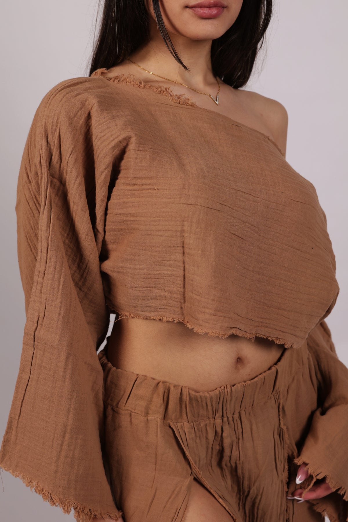 bikini cover up linen set